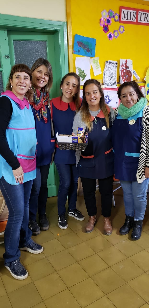 Integrantes del equipo docente de nivel inicial
