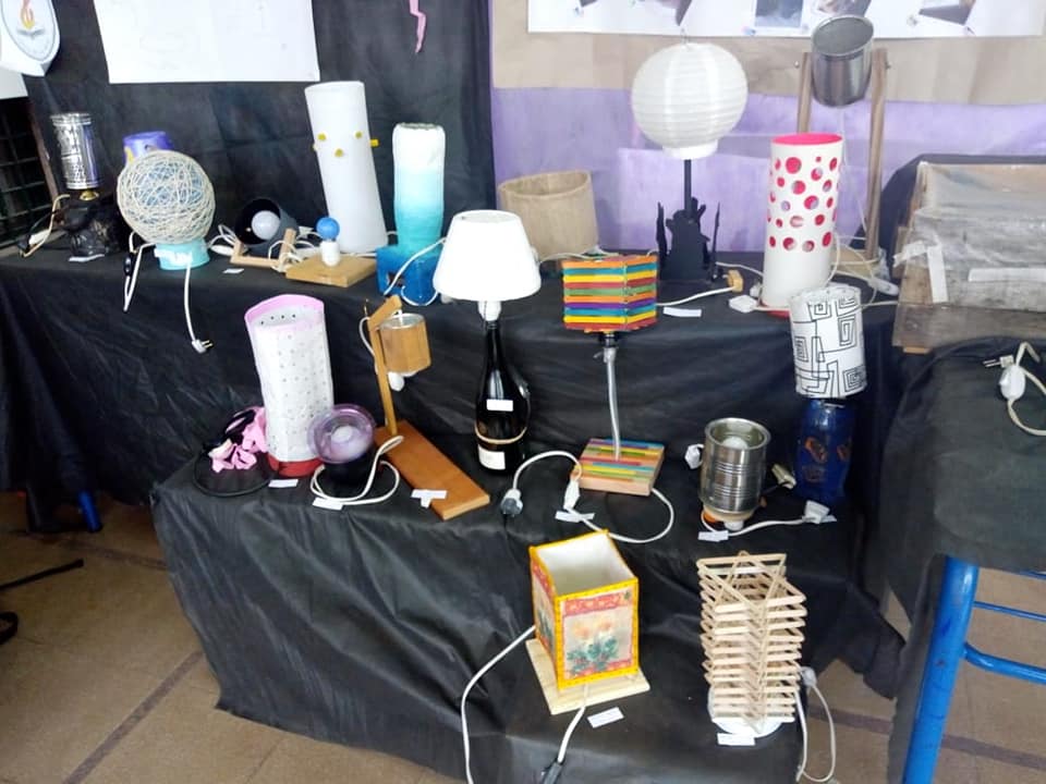 Producciones artísticas realizadas en la escuela